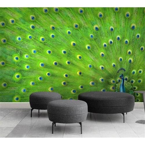 Beibehang Customized Wallpaper 3D HD Chinese Hand-painted Fashion Flower and Bird Background Wall Decoration Painting wallpaper