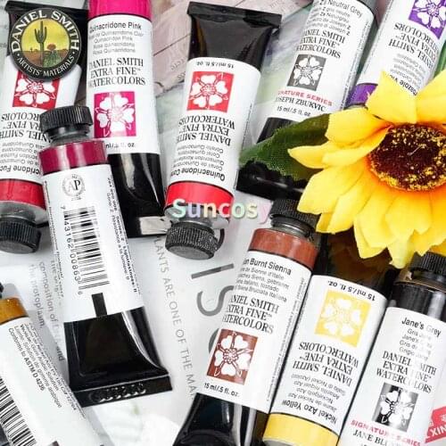 Original Daniel Smith S2 Master Watercolor Paint 15ml Full Tube ,professtional Aquarela Water Color Painting Supplies Acuarelas