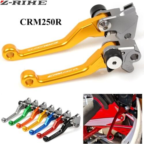 CNC Pivot Lever For Honda XR250 1995-2007 CRM250R 1994-1998 XR400 2005-2008 Motorcycle Brake Clutch Lever CRM250R logo