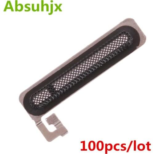 Absuhjx 100pcs Ear Pieces Dust Mesh for iPhone X 8X XS Max XR Earpieces Speaker Anti Adhesive Sticker Gasket Rubber