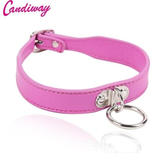 Rose Blue colors B/D Leather Restraint Slave Harness Bondage Bondage Collar Product Sex Toys for Women Couples S/M Adult Games