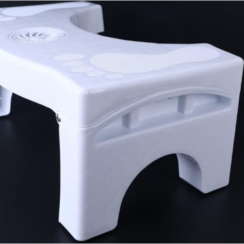 Foldable Toilet stools for Adult Squat Toilet Step 6.7'' for Bathroom Poop Stool Toilet Foot seat Stool Under Toilet