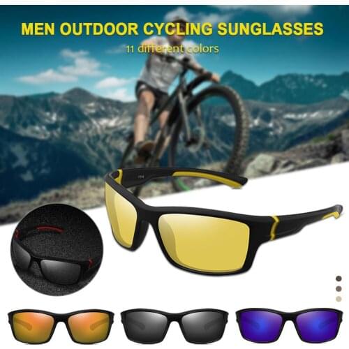 Men Large Polarizing Coated Outdoor Sports Cycling Camping Hiking Sunglasses Women Big Motion Round Frame Sunglasses