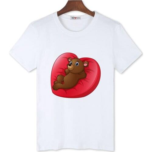 BGtomato super cool lovely bear funny t-shirt men new style cute tops summer cool casual tshirt cheap sale original brand shirt