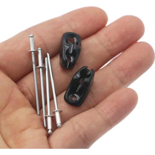 TCR Carbon Fiber Road Bike Frame Shifter Cable Fixture Wire Tube Clip line buckle seat With rivets For GIANT