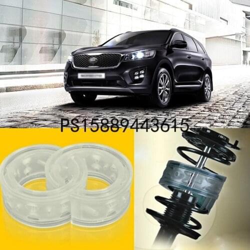 2pcs Power Front /Rear Shock Suspension Cushion Buffer Spring Bumper For Kia Sorento 2016