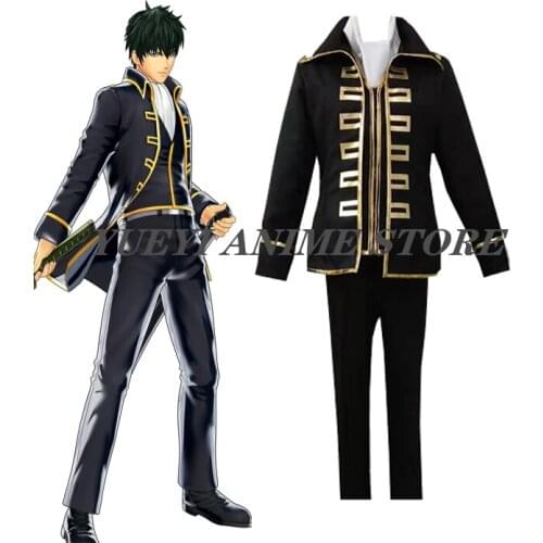 Anime GINTAMA Cosplay Halloween Christmas Party Suits Adult Outfit Clothing customized any size
