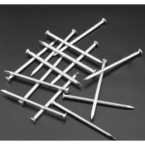 Flat head Concrete nails Hardened Fluted Tiling High Strength Concrete Steel Nails