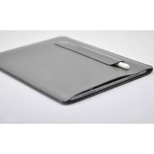 For Apple iPad Pro 11.0 12.9 (2021) inch Case With Pen Pouch Soft Protective Bag Microfiber Leather Sleeve Case