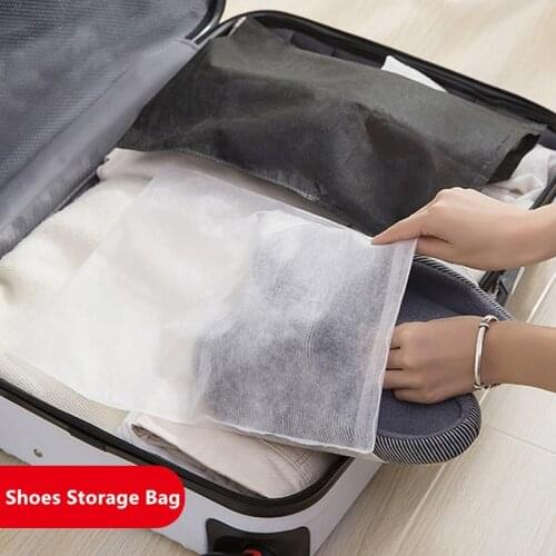 Travel Waterproof Shoes Storage Bags Underwear Cosmetic Drawstring Organizer Home Shoe Pouch Toys Housekeeping Packing Bags
