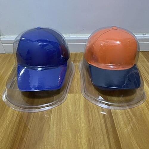094B Holder Baseball Display Box Dust-proof Hat Storage Plastic Protector