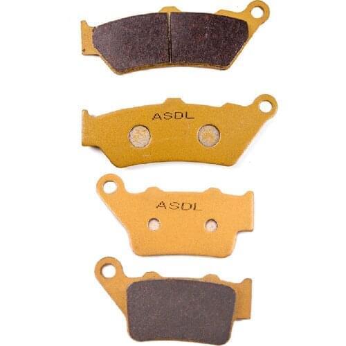 500CC 650CC Motorcycle Front and Rear Brake Disc Pads Set For HONDA CB500S CB 500 S 1998-2003 FX650 FX 650 Vigor 650 1999-2002