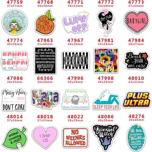 Custom credit card logo Cute Accessories for Bows Flatback Planar Resin DIY Craft Supplies Handcraft Decor Materials PR47759