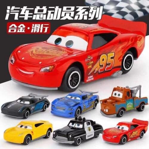 Cars Disney Pixar Cars 1:64 Diecast Metal Alloy Model Boys Kids Toys Birthday Gift Present