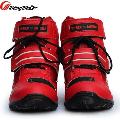 Free shipping 1pair Motorcycle High Fiber Boots Waterproof Breathable Racing Bike Motorcycle Shoes