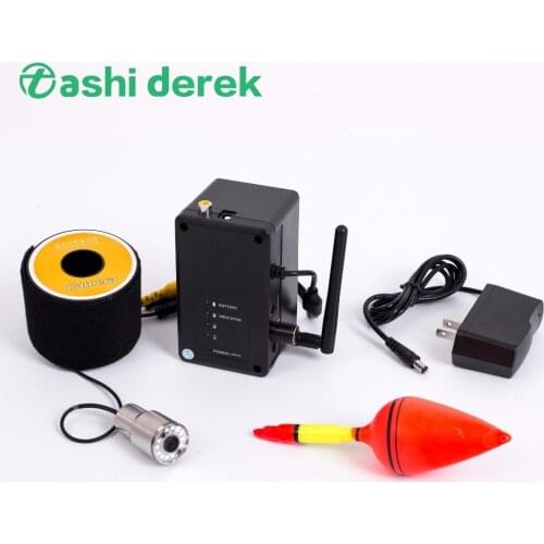 Highlight LED IP68 Waterproof Level Wireless HD Video Fishing Underwater Camera with Taking Photos Fish Finder Monitor WF13WSL