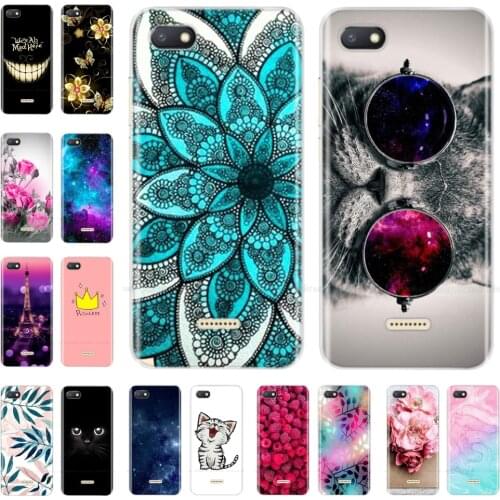 Silicone Phone Case for Xiaomi Redmi 6A Case Clear TPU Back Cover for Xiaomi Redmi6A Cover 6 A Phone Shell Funda Protective Bags