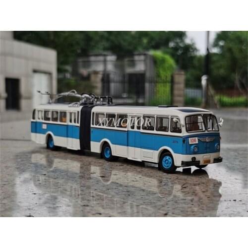 1/64 Beijing City Bus Articulated Bus BK560 No.106 Diecast Model Car Kids Toys Gifts For Display Collection Ornaments