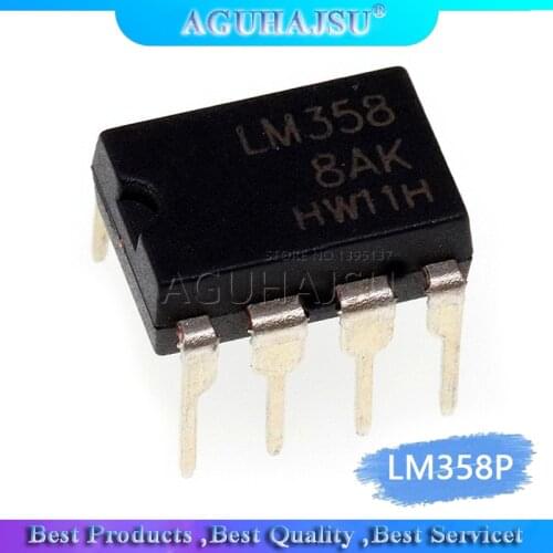 10PCS LM358P DIP8 LM358 DIP LM358N Operational amplifier New original