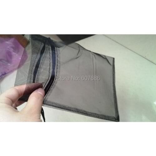 2000 Pieces 17x23cm Pure Colour Premium Organza Wedding Favor Bags Party Jewellery Gift Pouches Pouch Large Fast Free Shipping