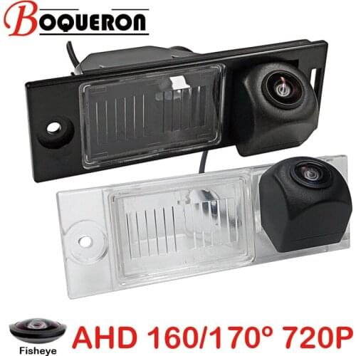 Fisheye 170 Degree 1280x720P HD AHD Car Vehicle Rear View Reverse Camera for Hyundai ix35 Tucson TL SUV 2014~2019