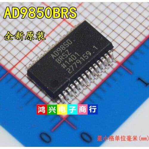 Free Shipping 10pcs/lot AD9850BRSZ AD9850BRS SSOP New Original stock