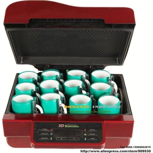 Free shipping heat tranfer machine for mug 3D Mug Sublimation Machine 110V/220V Mug Press Machine DX-048 mug printing machine