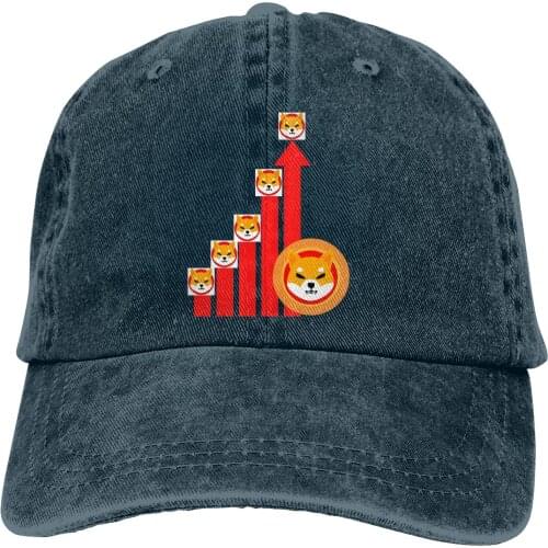 SHIB Shiba Inu Token Meme Coin Baseball Cap Men Shib Coin Shiba Funny Crypto Caps colors Women Summer Snapback Caps