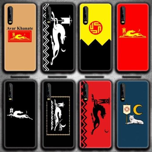 Avar khanate Flag Phone Case for Huawei P20 P30 P40 lite E Pro Mate 40 30 20 Pro P Smart 2020