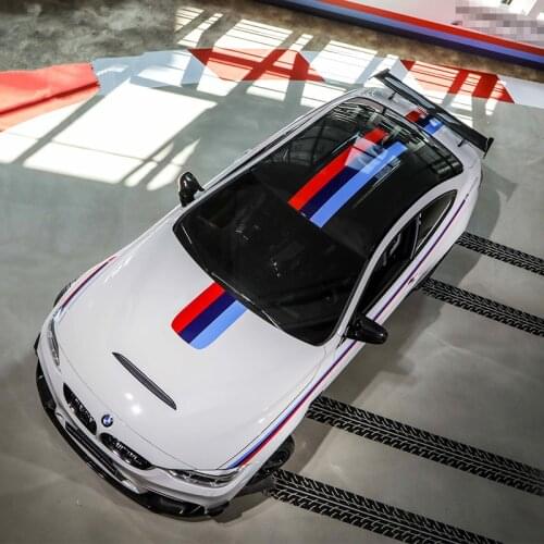 For-BMW Sport 1/3/4/2/6/5/7 series M3M4M5 ///Performance Graphics Door Waist Lines Stripes Car Hood Tail Roof Sticker Decal
