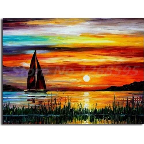 Florida Lake Okeechobee Wall Art Canvas Poster And Print Canvas Painting Decorative Picture For Modern Office Bedroom Home Decor