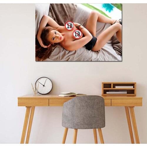 Adult Model Wallpaper Sexy Lady Beautiful Girl Photo Wall Art Posters and Prints Canvas Art Painting For Room Decor