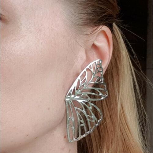Fashion Trend Butterfly Earrings Butterfly Stud Fashion A Pair/set for Women Jewelry