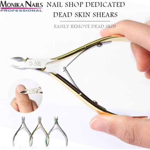 Scissors Toenail Ingrown Nail Art Pedicure Dead Skin Remover colorful Cuticle Nipper Clipper Edge Cutter Manicure Plier Tool