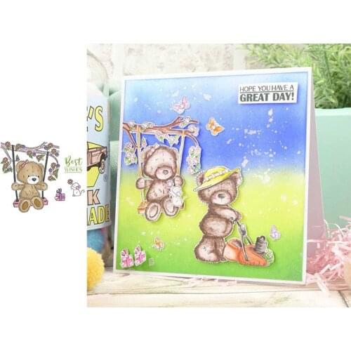 Cute Animal Little Bear Clear Stamps for Scrapbooking and Card Making Paper Craft 2020 New Transparent Silicone