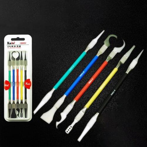 SAYTL IC Chip Repair Thin Blade Tools Set CPU Metal Remover Burin To Remove For Mobile Phone Computer CPU NAND IC Chip Repair