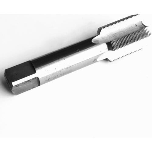 Free shipping of 1pc HSS6542 made machine tap M36*1.0/1.5/2.0/2.5/3.0/4.0mm straight flute tap for steel metal workpiece thread