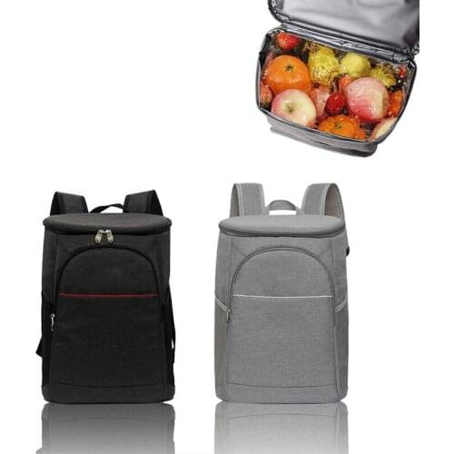 20L Backpack Insulated Bag Waterproof Picnic Rucksack Ice Cooling Thermal Lunch Box Camping Ice Cooler Unisex Refrigerator Bag