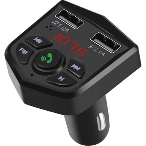 Universal Automative Accessories Waterproof Car Player Mp3 Large Screen Cigarette Lighter Car Music Player