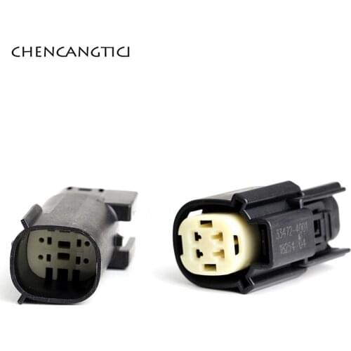 1 set 4 Pin Way Molex MX150 Waterproof Oxygen Sensor Connector Auto Cable Female Male Plug 33482-4001 33482-0401 33472-4001