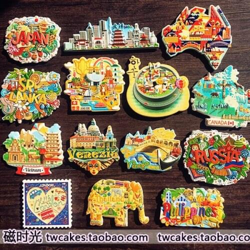 3D machine printing Japan India UK Thailand Hong Kong Italy Korea refrigerator magnets