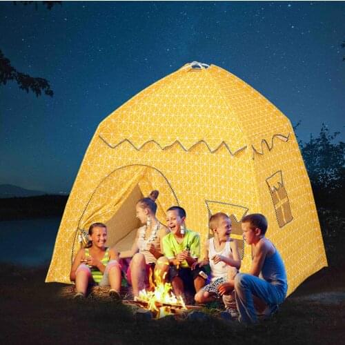 Childrens Play Tent Large Space Foldable Princess Castle Cabin With Windows Outdoor Home Backyard Park Gifts For Girls Kids