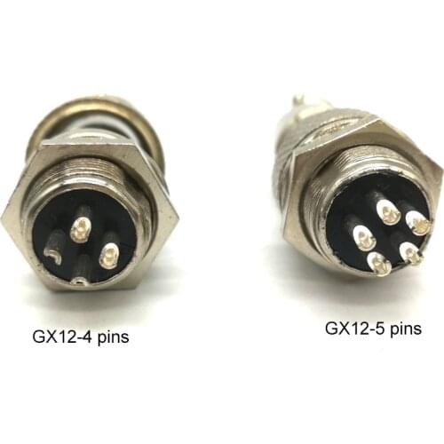 Electronic Tool Soldering Iron GX12-5 pins/GX12-4 pins Connector T12 Aviation Plug Head Mini Aviation Male DIY Soldering Kits