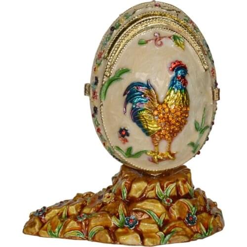 Rooster on Egg Photoframes hold 4 photos family photo album Russian Collectible Gift for Birthday/anniversary/Christmas