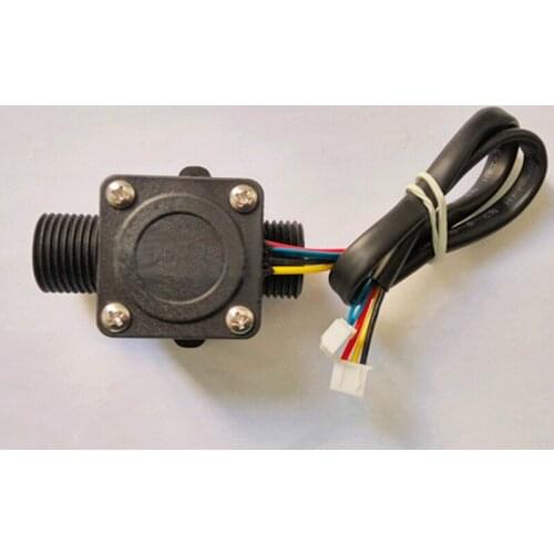 G1/2 inch Hall Effect DN15 Plastic water flow sensor Turbine flow meter for liquid machine Water heaters / boiler accessories