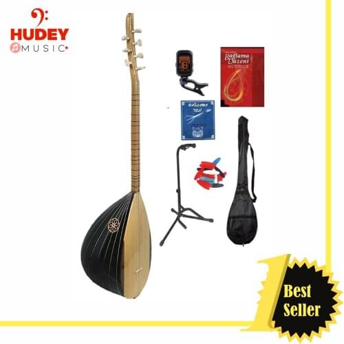 HUDEY Baglama Bağlama Short Fretboard Saz Turkish Guitar гитара укулеле عود موسيقي Oud Andralyn Bag Store Guitar Tezene Mizrap