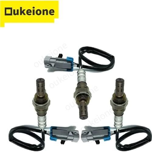 Lambda Oxygen Sensor Downstream Upstream Heated for 2002 Chevrolet Blazer S10 Front Rear 4 wires Probe O2 Sensor 234-4650 3pcs