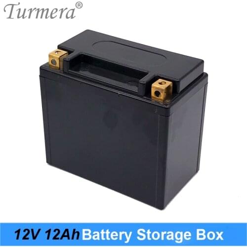 Turmera 12V Battery Storage Box Apply to 12Ah 15Ah 20Ah for Motorcycle Battery and 24V Uninterrupted Power Supply Replace Use A3