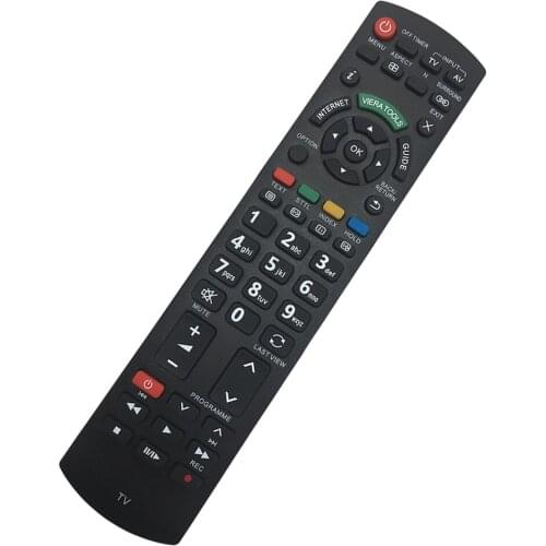 N2QAYB000753 Remote Control Replace For Panasonic TV TX-LR32E5 TX-LR42E5 TX-LR47E5 TX-L32E5B TX-L32E5E TX-L32E5Y TX-L37E5B