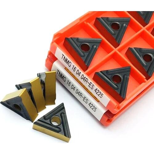 Turning insert TNMG160404R ES 4225 carbide insert high quality external turning tool original milling tool tnmg160404R pm4225